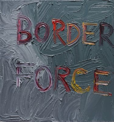 border force_2016_Oil on linen_170x160cm